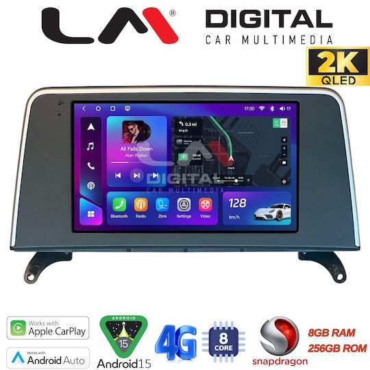 LM Digital Car Audio System for BMW X5 (E70) / X6 / X6 (E71) Bluetooth USB Wi-Fi GPS Apple CarPlay Android Auto