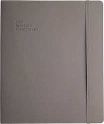 Type Center Weekly Agenda B5 2027 Grey Leather 5x26cm (with Personalization)