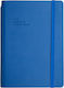 Type Center Ημερήσια Ατζέντα A5 2027 Μπλε Δερμάτινη 14x20.5εκ. (με Προσωποποίηση)