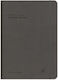 adBook Tägliche Tagesordnung 2027 Grau 14x21cm