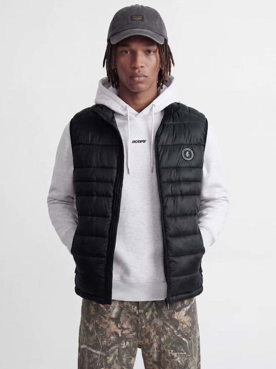 Jack & Jones Sleeveless Jacket Black