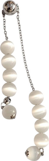 Kalliopi Silver Kalliopi Silver Sorgenperlen mit 10 Perlen Länge 25cm Weiß