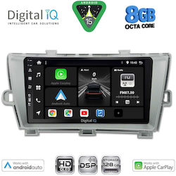 Digital IQ Auto-Audiosystem Für Toyota Prius 2009-2015 Bluetooth USB Eingebautes Wi-Fi GPS Apple CarPlay Android Auto Mit Touchscreen 9 Zoll