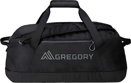 Gregory Σετ Σακ Βουαγιάζ Πλάτης Μαύρο Υφασμάτινο
