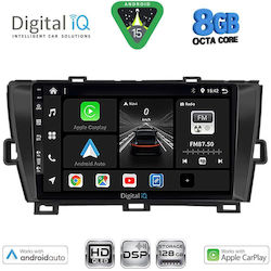 Digital IQ Auto-Audiosystem für Toyota Prius 2009-2015 (Bluetooth/USB/Eingebautes Wi-Fi / 3G/GPS/Apple CarPlay/Android Auto) mit Touchscreen 9"