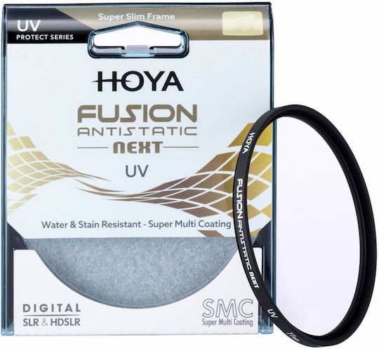 Hoya Fusion Antistatic Next Филтър UV Диаметър 49mm за Фотообективи
