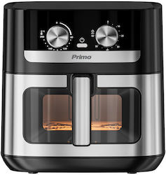 Primo PRAF-40567 Air Fryer with Double Removable Container 8lt Silver Primo PRAF-40567 Air Fryer with Double Removable Container 8lt Silver