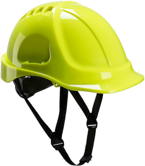 Portwest Portwest Arbeitshelm mit Ohrstöpseln Gelb