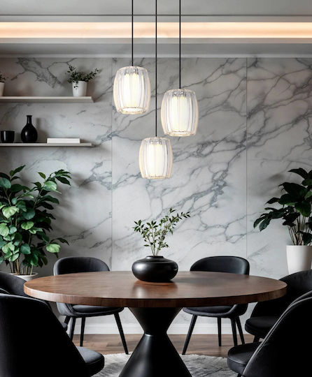 Globo Lighting Deckenleuchte Silber