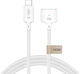 Tech-Protect Ultraboost Magnetic Cable USB-C male - Magsafe 3 140W Λευκό 3m