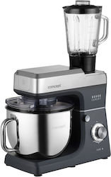 Concept Küchenmaschine 1900W mit Rostfreiem Schüssel 7lt Grau Concept Küchenmaschine 1900W mit Rostfreiem Schüssel 7lt Grau