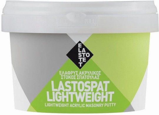 Elastotet Lastospat Лек Пяна замазка Акрилен Бял 1lt