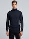 Long Sleeve Blouse Navy