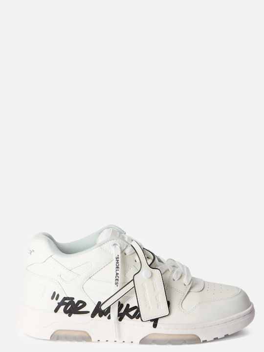 Off White Out Office Walking Дамски Сникърси Бяло / Черно Off White Out Office Walking Дамски Сникърси Бяло / Черно