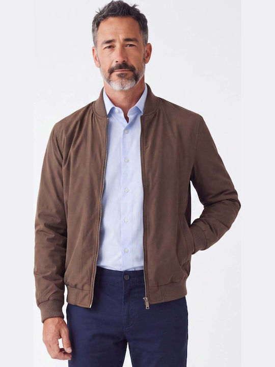 Ben Tailor Ben Tailor Herren Bomber Jacke Braun
