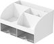 Sertar de Birou din Plastic 14x12x21cm Alb