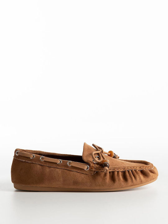 Women's Loafers in Brown Colour X27-310-9770-Camel