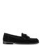 Loafers Dama Din Piele În Culoare Neagră