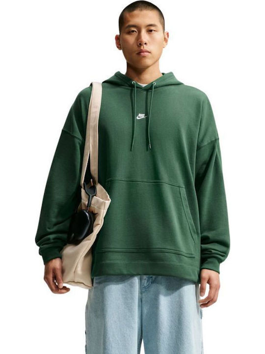 Nike Sportswear Club Φούτερ με Κουκούλα Green