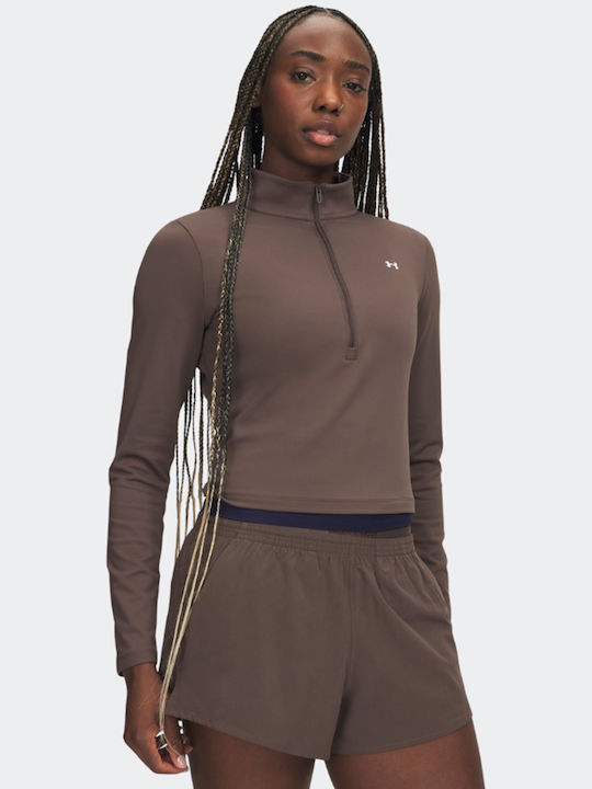 Under Armour Women's Cardigan with Zipper Brown