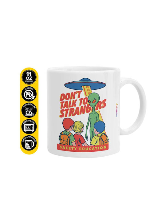 Koupakoupa Don't Talk To Strangers Mug Ceramic ...