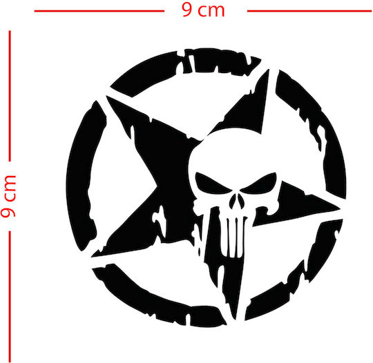 Стикер Punisher Army Star 70sp46