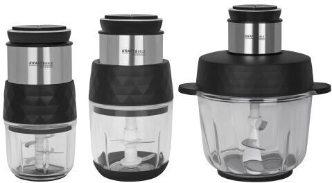 Kraft & Dele Multi Chopper 550W with 300ml Container Grey