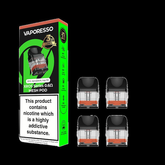 Vaporesso Ανταλλακτικό Pod 3ml με Αντίσταση 1ohm