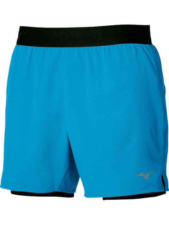 Mizuno Core 5.5 2 in 1 Αθλητική Ανδρική Βερμούδ...