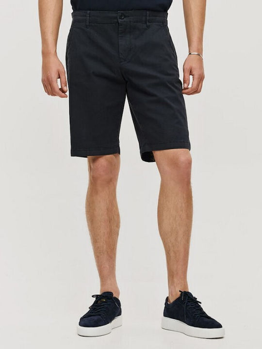 Camaro Herren Shorts Chino Marineblau