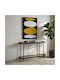 Inthebox Skive Decorative Painting Frame 80x120x4cm Canvas Lemon Grey Ps Black 201-0012