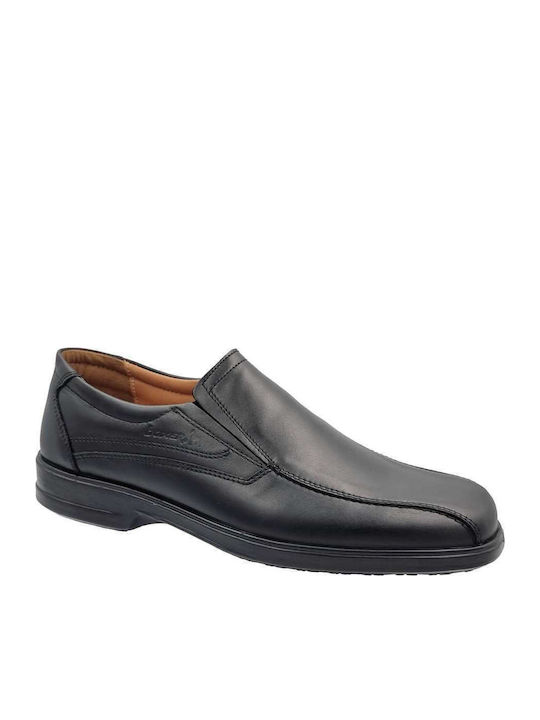 Leder Herren Freizeitschuhe Schwarze