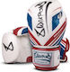 8 Weapons Boxing Gloves Leather Competition White