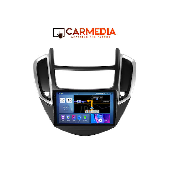 Carmedia Автомобилна Аудио Система За Chevrolet Trax 2014-2022 Bluetooth USB WiFi GPS Apple CarPlay Android Auto С Touch Screen 9.5"