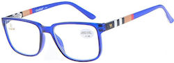 Cammello Reading Glasses +1.25 Blue 6012