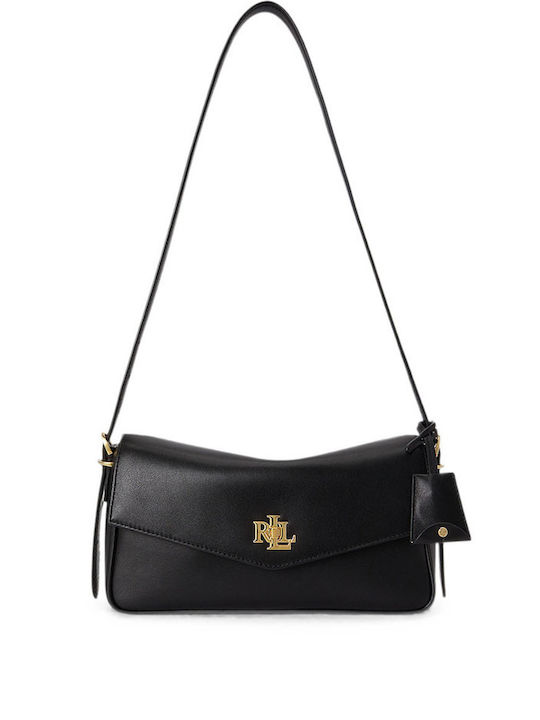 Lauren Damen Schultertasche Schwarz