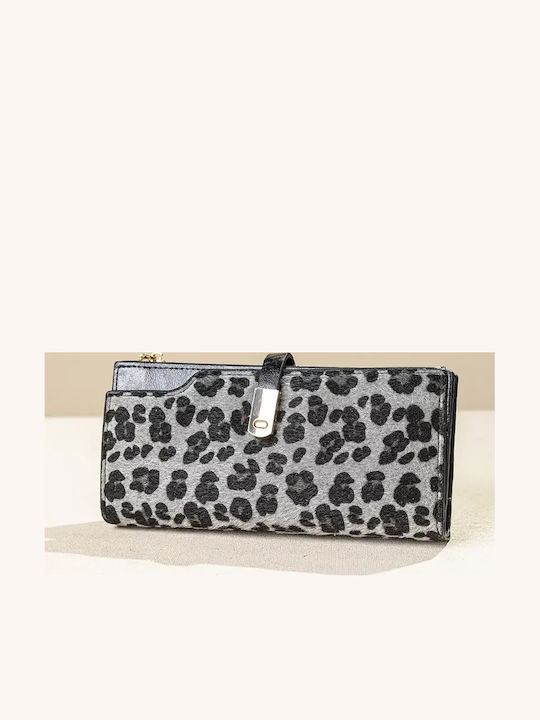 Fragola Large Women's Wallet Black