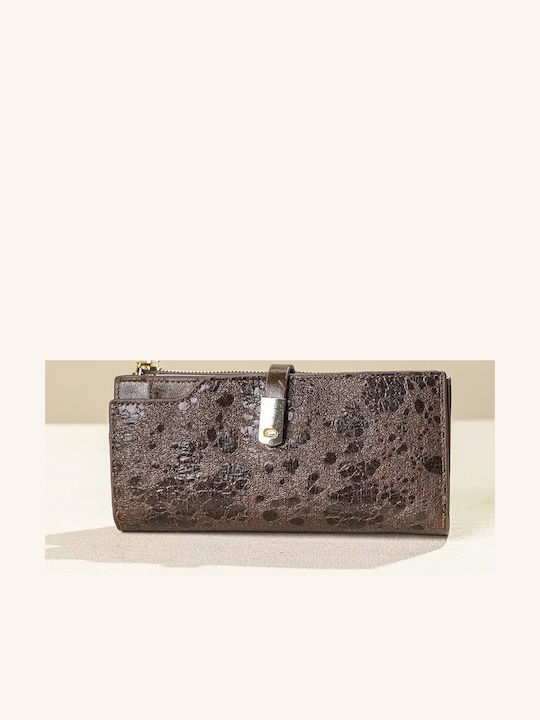 Fragola Large Women's Brown Wallet