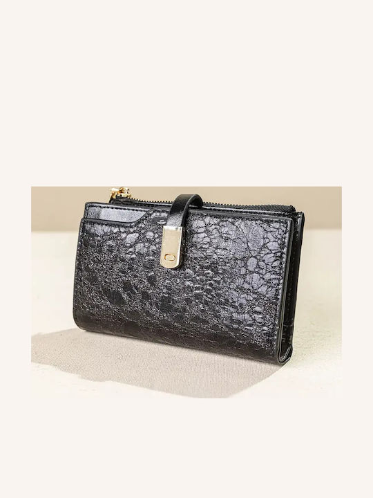 Fragola Large Women's Wallet Black