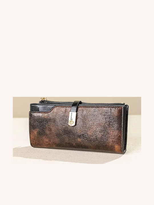 Fragola Large Women's Brown Wallet