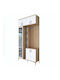 Hanah Home Flurmöbel & Aufbewahrung Weiß 120x37.5x240cm