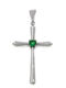 Drandakis Woman Cross From Silver Without Chain