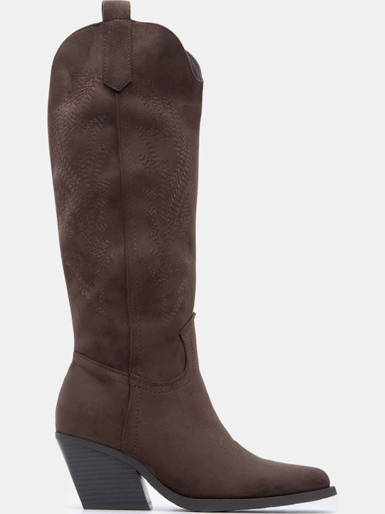 Luigi Women's Boots Cowboy Brown