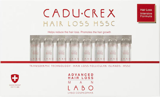 Labo Cadu-Crex Advanced Stage Hair Loss Ampoules for Men 40x3.5ml