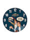 Koupakoupa Look It's A UFO Silent Wooden Wall Clock KP 35071