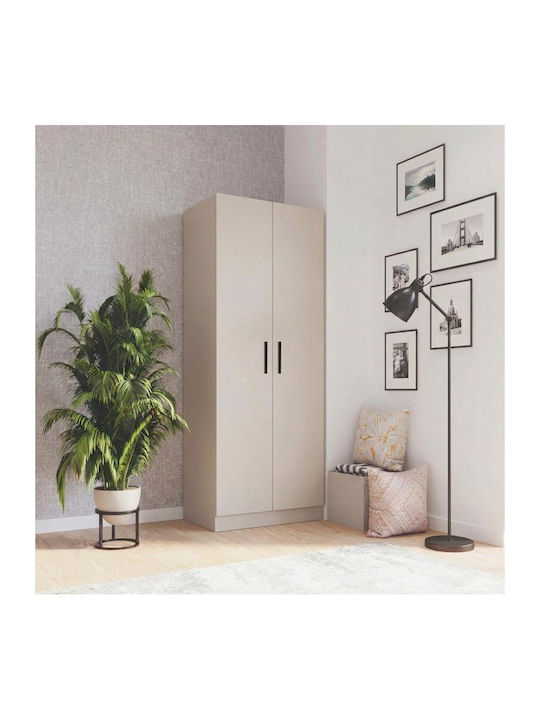 Prime 2к Двойна врата Гардероб Cashmere 80x52x2...