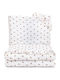 Pulp Bamboo Musselin Wickelunterlage Baby Bettdecke Bambus 80x100cm Herzen