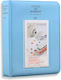 Loveinstant Mini Photo Album for 64 Blue Photos