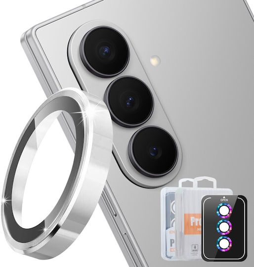 Samsung Galaxy Z Fold8 Ultra 5G Enkay Пръстени за защита на камерата Lens Protector Rings Сребристо