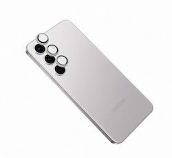 Fixed Kameraobjektivschutz Gehärtetes Glas Samsung Galaxy A16 Silber